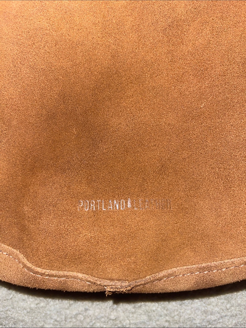 Portland Leather Goods Shoulder Bag in Jackson Brown - Picture 3 of 6